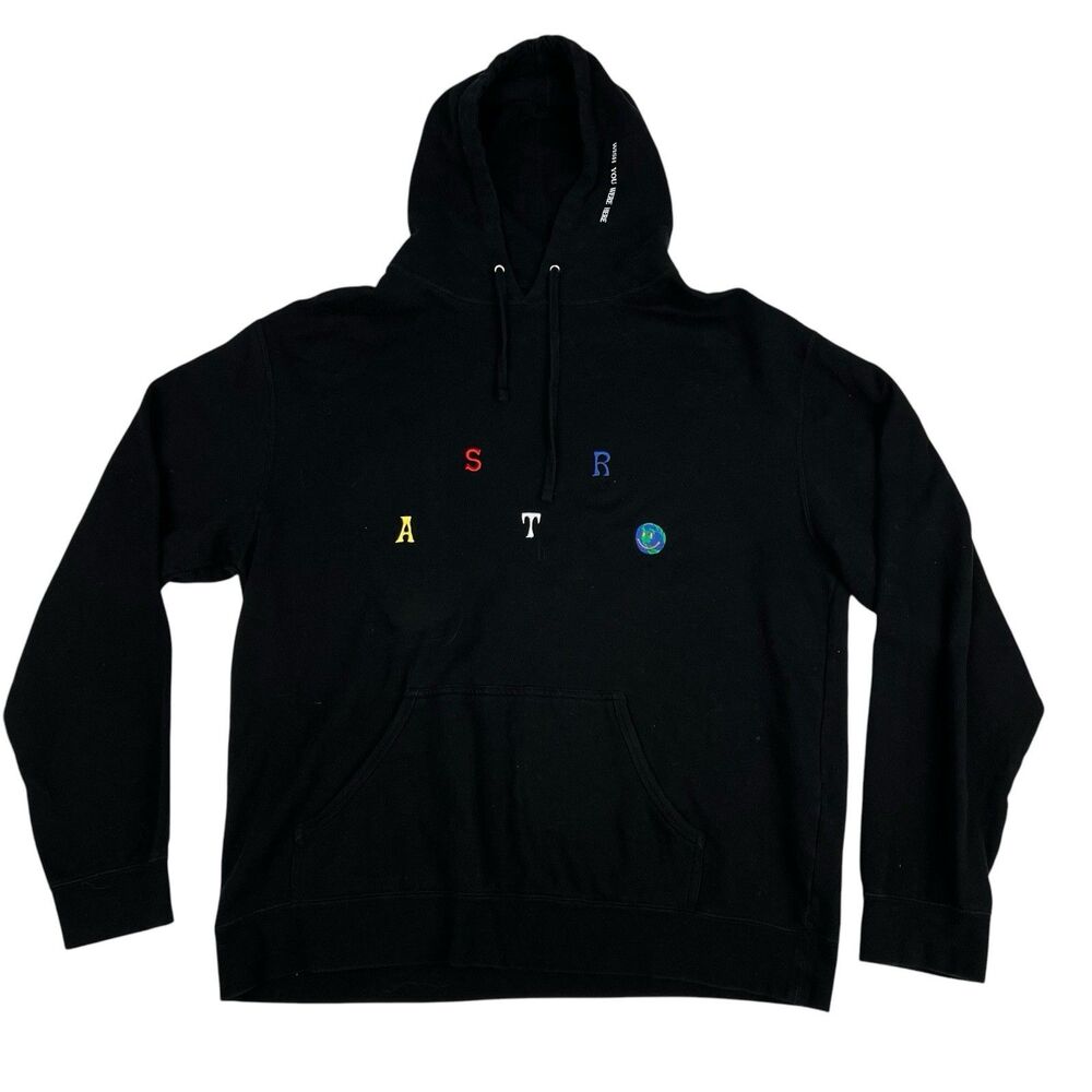 Travis Scott ASTROWORLD Wish You Were Here Scattered Hoodie XXL Cactus Jack